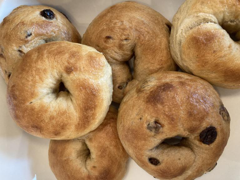 Sourdough Bagels