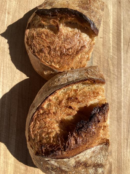 High Hydration Sourdough with Open Crumb