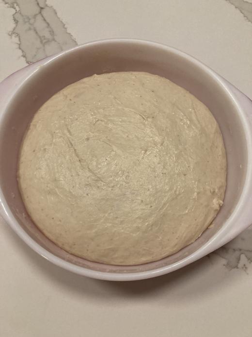 Sourdough after Long Bulk Fermentation