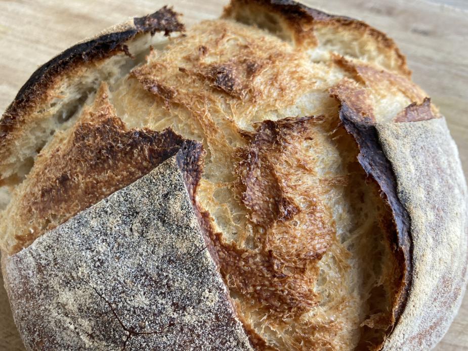 Easy Overnight Beginner Sourdough