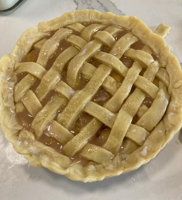 Sourdough Apple Pie with Lattice Crust