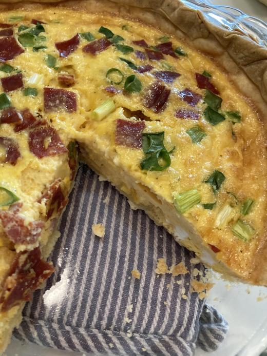 Sourdough Egg Quiche