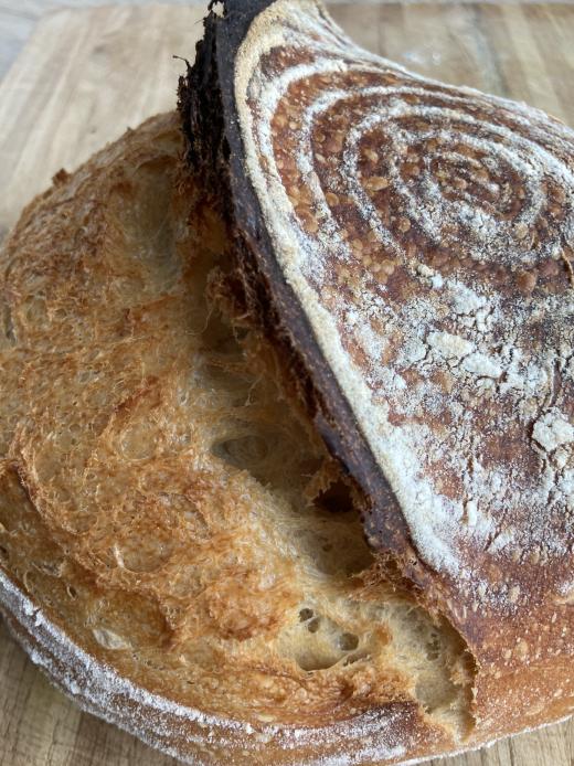 Sourdough with Large Ear